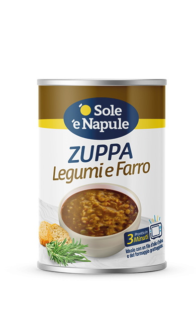 Zuppa Legumi e Farro Latta 400 g