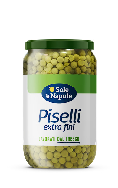 Piselli extra fini Vetro 660 g